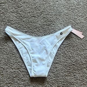 Victoria's Secret White Bikini Bottom